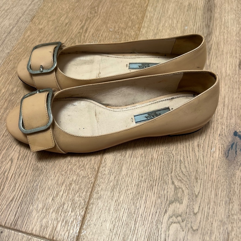 Prada flats 36
